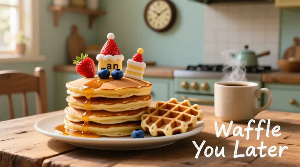 Pancake and Waffle Puns