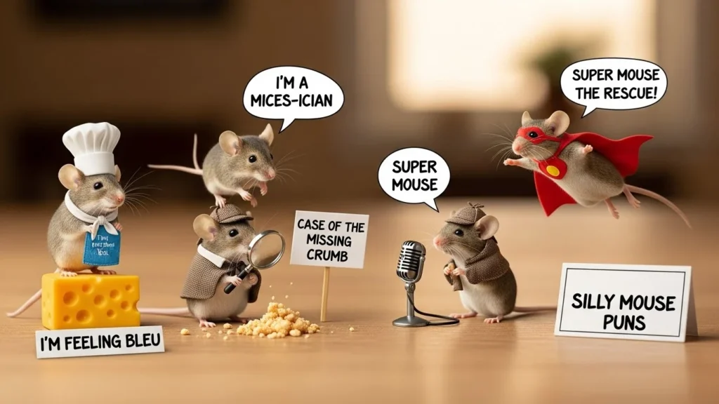 Silly Mouse Puns 