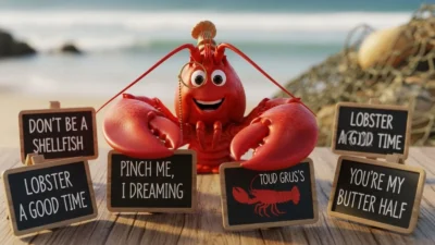 Cute Lobster Puns