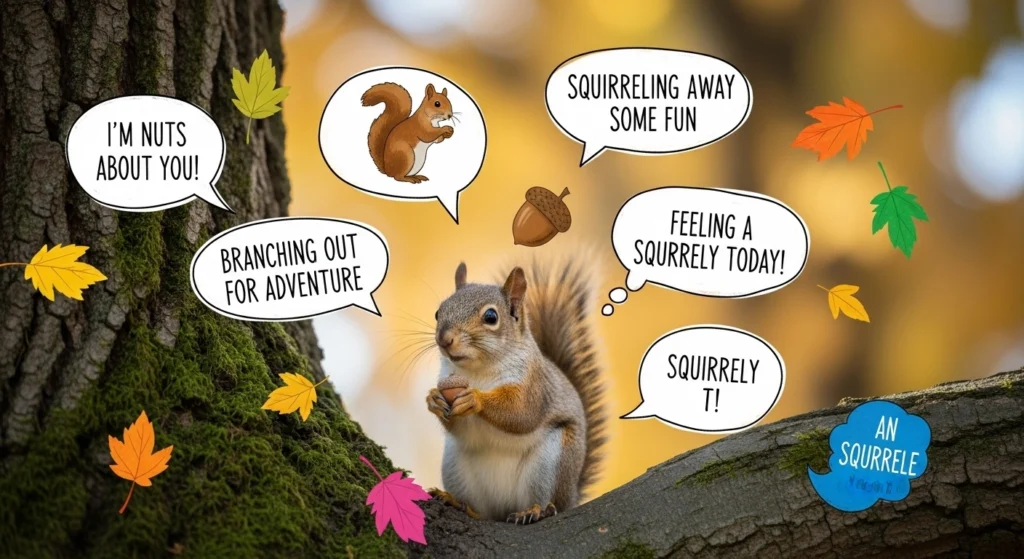 Cute Squirrel Puns for Kids