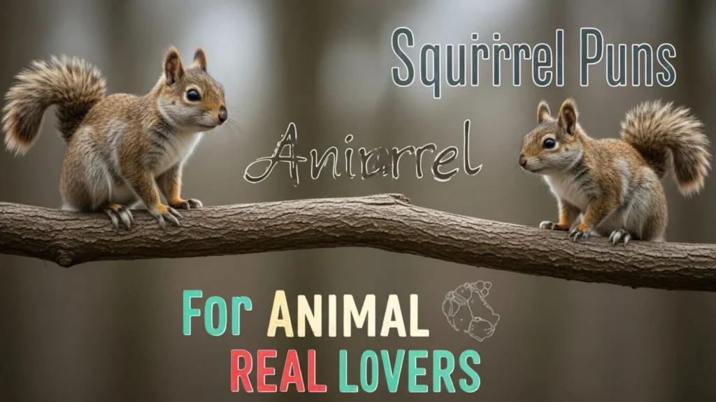 Squirrel Puns for Animal Lovers