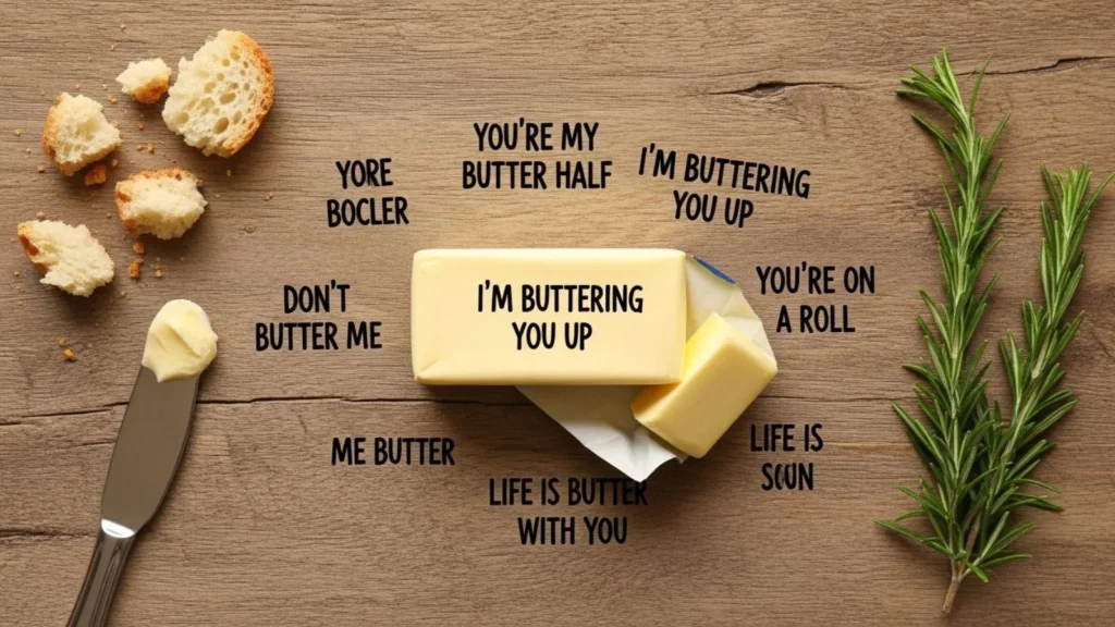 Butter Puns for Instagram Captions