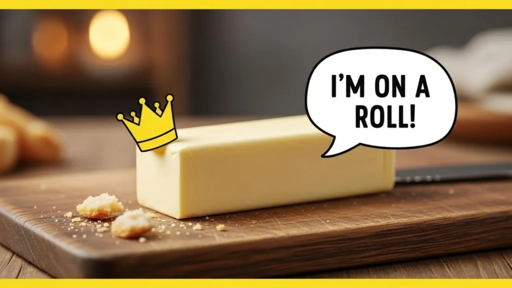 Clever Butter Wordplay for Social Media
