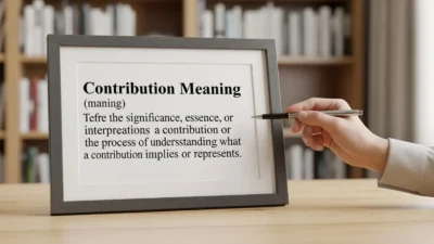 Contribution Meaning