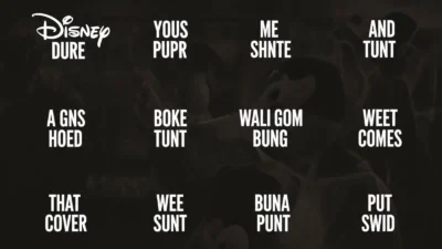 Disney Puns