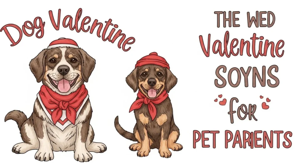 Dog Themed Valentine Sayings for Pet Parents