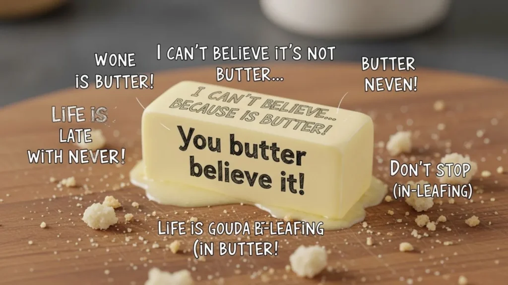Funny Butter Puns for Everyday Laughs