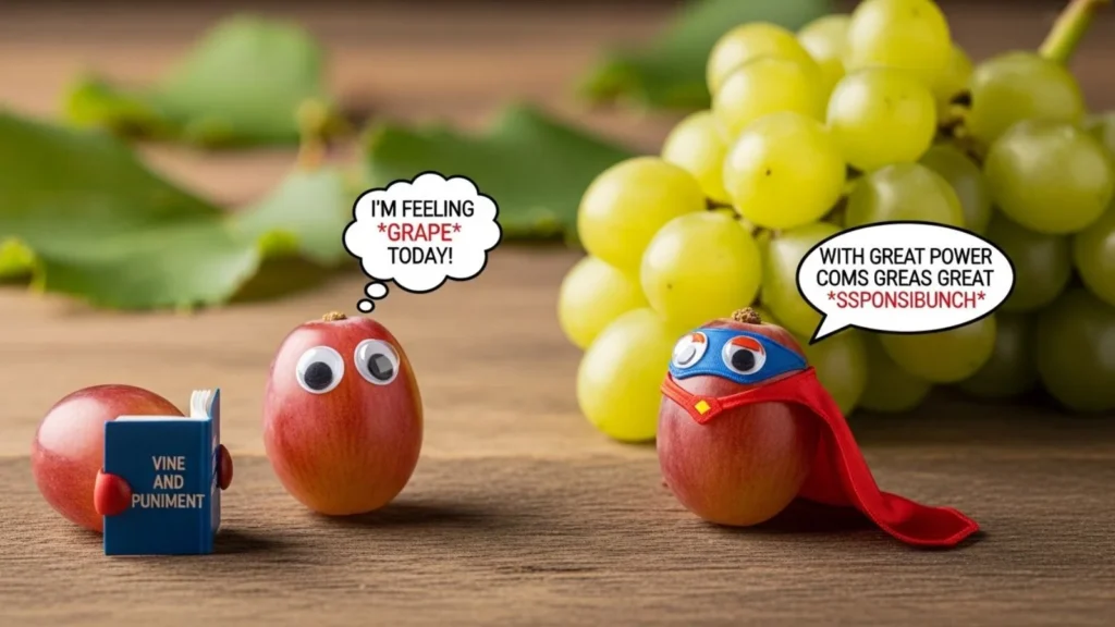 Funny Grape Puns for Everyday Laughs