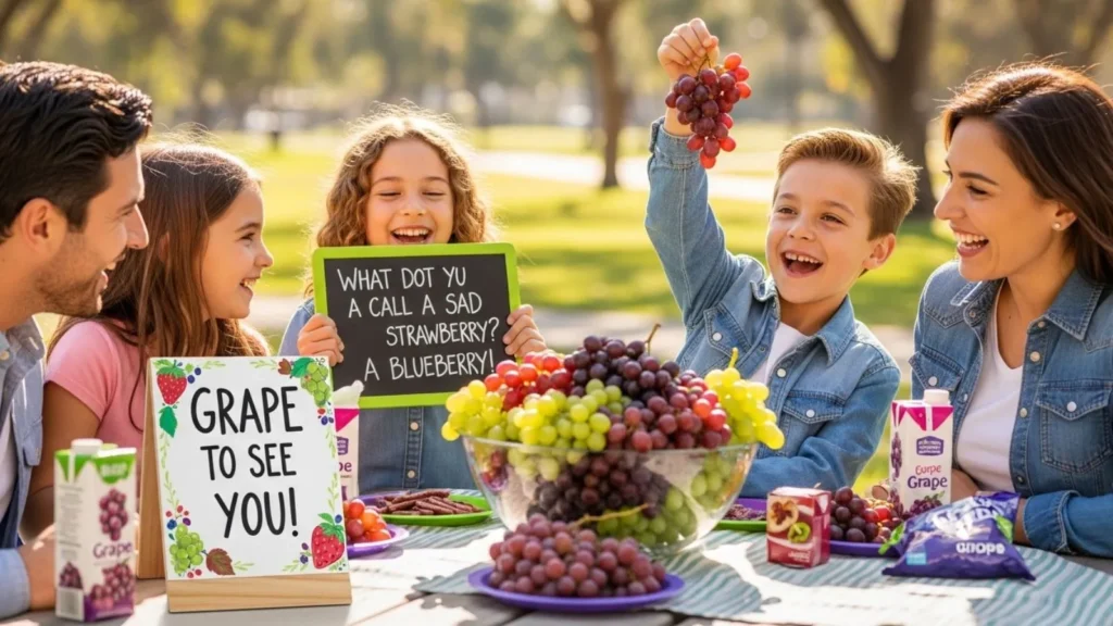 Grape Puns for Kids and Family