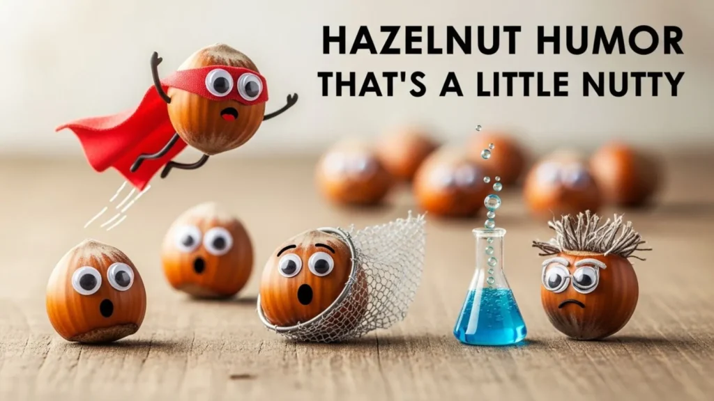Hazelnut Humor That’s a Little Nutty