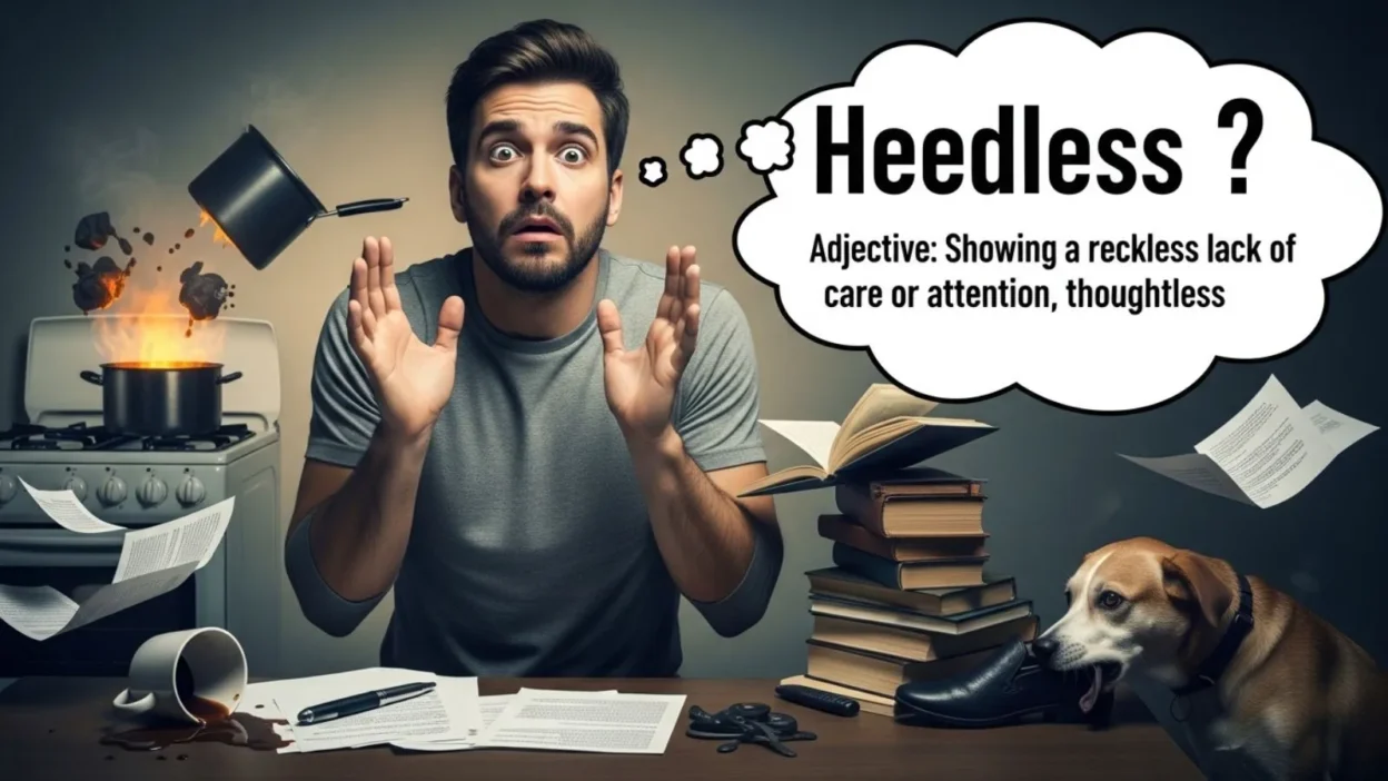Heedless Meaning
