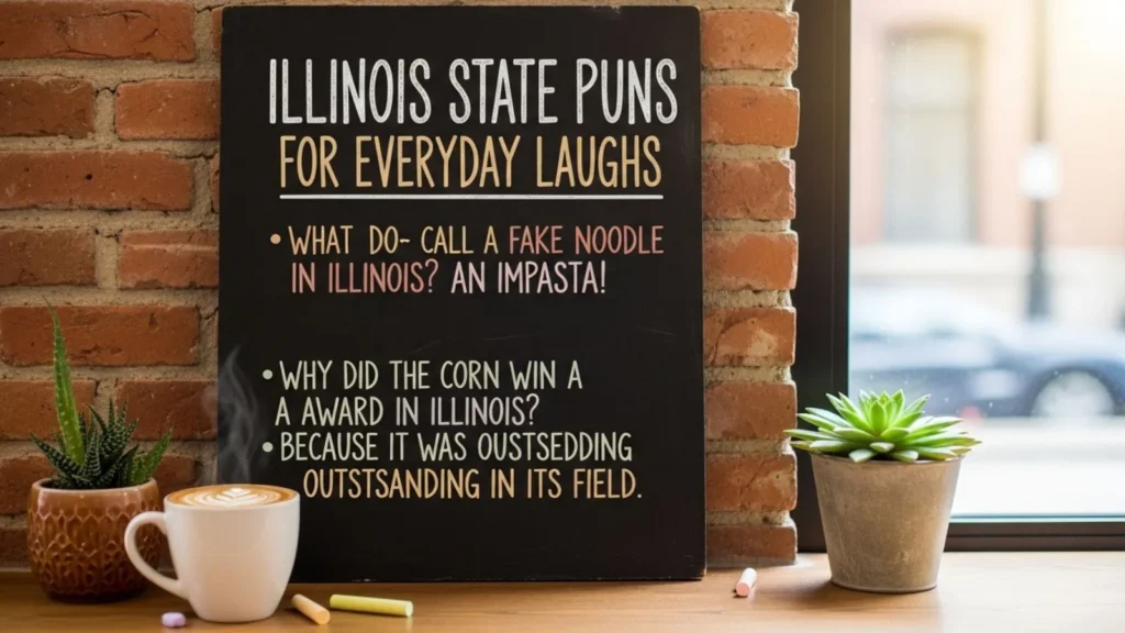 Illinois State Puns for Everyday Laughs Illinois puns