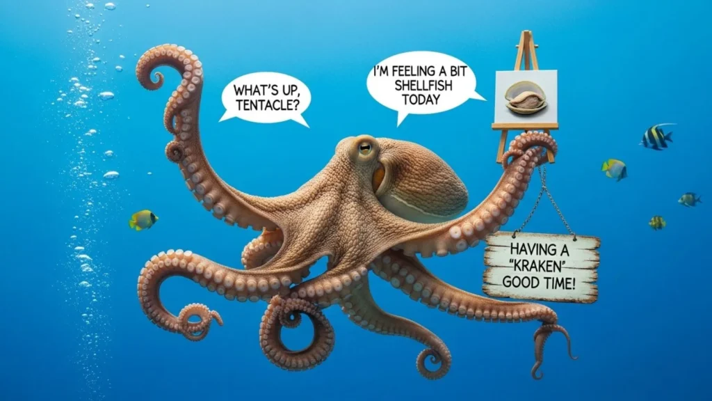 Ocean Inspired Octopus Puns & Sea Humor