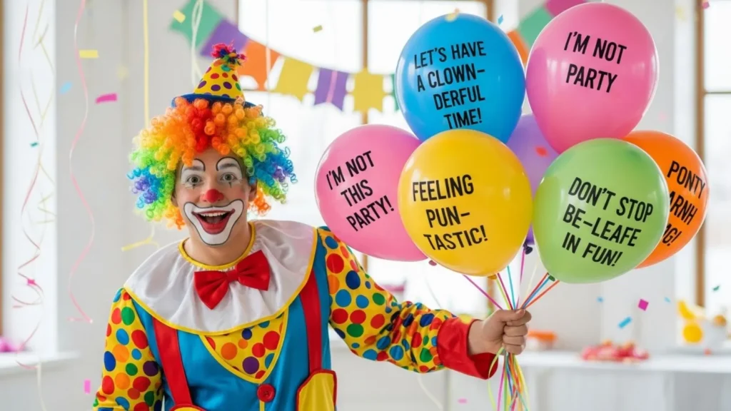  Party Ready Clown Puns