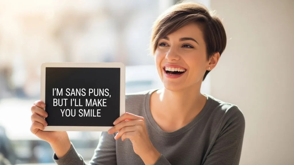 Short Sans Puns for Quick Laughs
