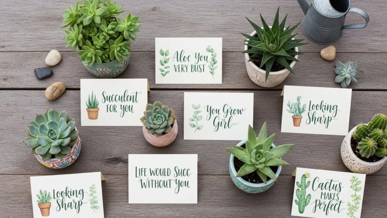 Succulent Puns