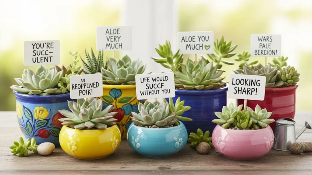 Wholesome Succulent Puns for Everyday Smiles