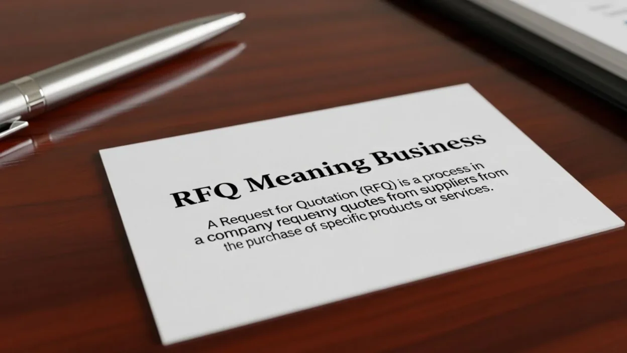 RFQ Meaning Business