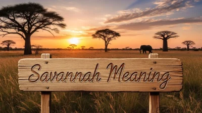 Savannah Meaning
