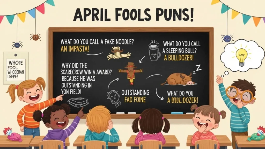 April Fools Puns for Kids