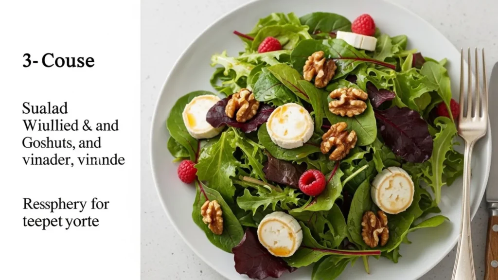 Banquet Menu What Food Is Served