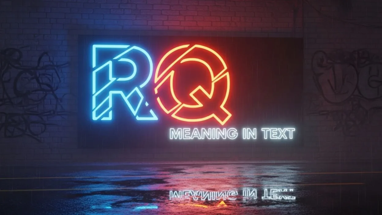 RQ Meaning in Text