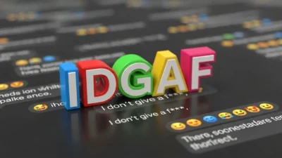 Idgaf Meaning in Text